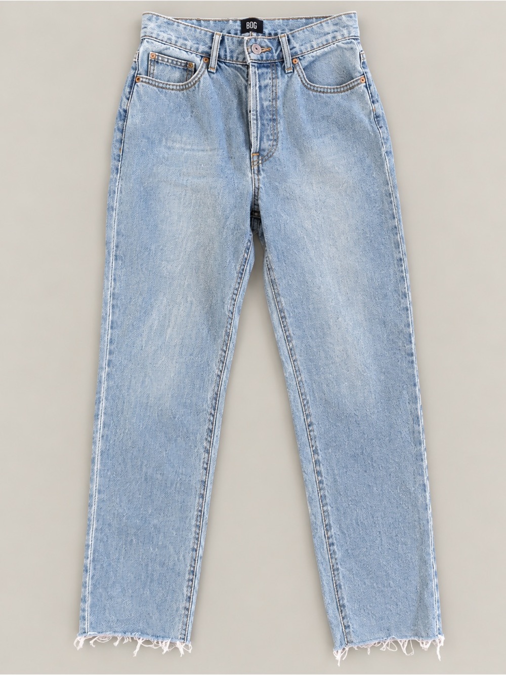 BDG Urban Outfitters High Rise Straight Leg Jeans Women’s 24 Light Wash